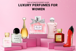 Luxury Perfumes for Women – A guide featuring premium fragrances like Miss Dior, Delina Exclusif, Baccarat Rouge 540, and more.