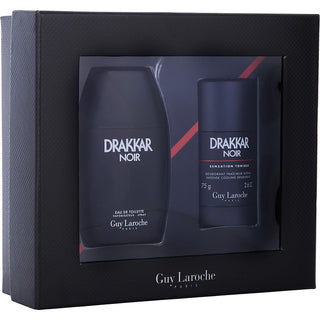 DRAKKAR NOIR by Guy Laroche - EDT SPRAY 3.4 OZ & DEODORANT STICK