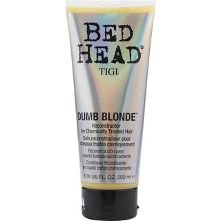 Bed Head Dumb Blonde Reconstructor 6.7oz tube with nourishing formula for blonde hair.