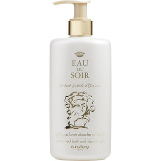 Eau Du Soir Shower Gel 8.4oz in a sleek, luxurious bottle.