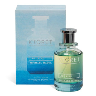 140 Blue perfume with its bottle and box at FragranceDealz.com. Features elegant packaging and a refreshing fragrance