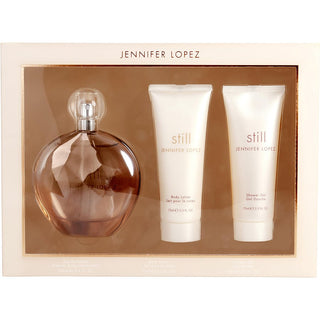 Still Jennifer Lopez EAU DE PARFUM SPRAY 3.4 OZ & BODY LOTION 2.5 OZ & SHOWER GEL 2.5 OZ available at fragrancedealz.com