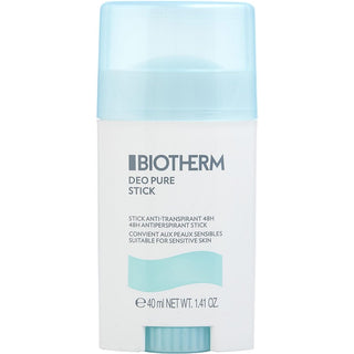 Biotherm Deo Pure Antiperspirant Stick 48h Alcohol Free 1.41oz - Gentle, alcohol-free antiperspirant for 48-hour protection.