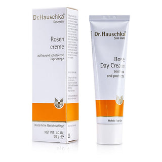 Jar of Dr. Hauschka Rose Day Cream, 30g, elegant and nourishing.