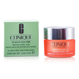 Clinique All About Eyes Rich, 0.5oz jar. Buy now at fragrancedealz.com