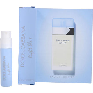 D & G LIGHT BLUE by Dolce & Gabbana - EDT VIAL ON CARD