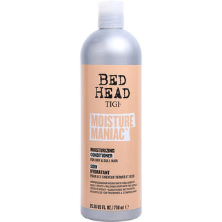 Bed Head Moisture Maniac Conditioner 25.36oz bottle with hydrating formula.