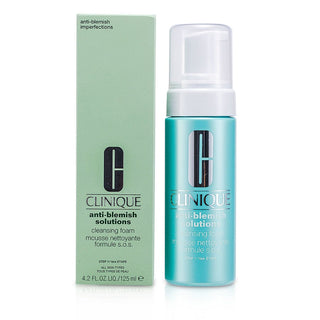 Clinique Anti-Blemish Solutions Cleansing Foam, 4.2oz bottle with pump. Buy now at fragrancedealz.com.