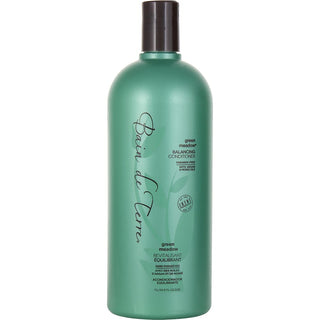 Bain De Terre Green Meadow Balancing Conditioner 33.8oz bottle with natural botanicals for balanced and nourished hair.