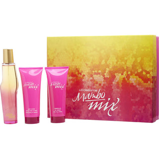 MAMBO MIX by Liz Claiborne - EAU DE PARFUM SPRAY 3.4 OZ & BODY LOTION 3.4 OZ & SHOWER GEL 3.4 OZ