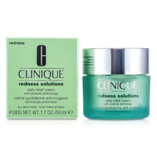 Clinique Redness Solutions Daily Relief Cream, 1.7oz jar. Buy now at fragrancedealz.com.