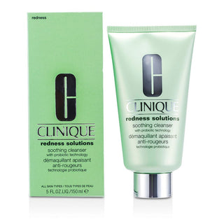 Clinique Redness Solutions Soothing Cleanser, 5oz bottle. Buy now at fragrancedealz.com