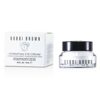 Bobbi Brown Hydrating Eye Cream 0.5oz - Luxurious eye cream with Enriched Mineral Water Blend, Aloe Vera, and nourishing oils for refreshed, hydrated eyes.