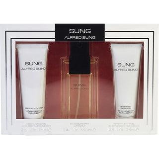  Sung EDT Spray 3.4 OZ & Body Lotion 2.5 OZ & Shower Gel 2.5 OZ - fragrancedealz.com