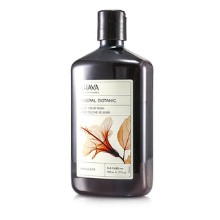 Ahava Mineral Botanic Velvet Cream Wash Hibiscus & Fig for Very Dry Skin 17 OZ at fragrancedealz.com