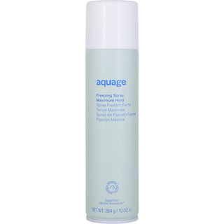 Aquage Freezing Spray 10oz - Maximum hold spray with sea botanicals for long-lasting styles and natural shine.