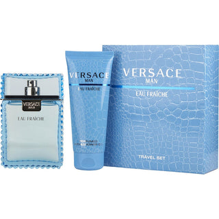 VERSACE MAN EAU FRAICHE by Gianni Versace - EDT SPRAY 3.4 OZ & SHOWER GEL