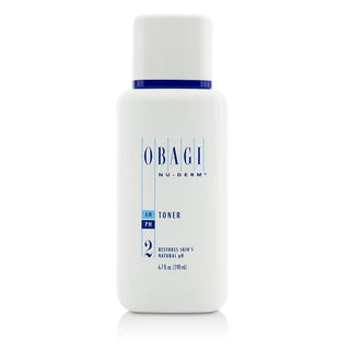 Obagi Nu Derm Toner 6.7 oz bottle for balanced and refreshed skin. Available at fragrancedealz.com