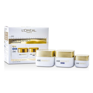 L'OREAL by L'Oreal - Age Perfect Programme: Day Cream + Eye Cream + Night Cream