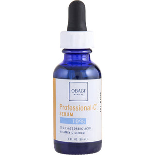 Obagi Professional-C Serum 10% 1 oz bottle with new packaging for brighter and healthier-looking skin. Available at fragrancedealz.com