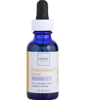 Obagi Professional-C Serum 15% 1 oz bottle for luminous and radiant skin. Available at fragrancedealz.com