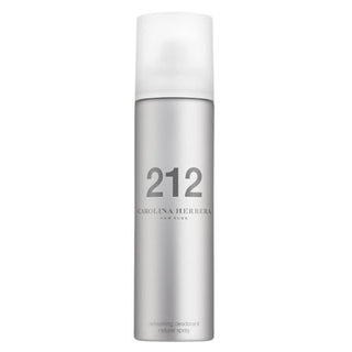 212 by Carolina Herrera Deodorant Spray at fragrancedealz.com offering long-lasting freshness and a signature scent.