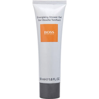 Boss In Motion Shower Gel, 1.6oz tube. Buy now at fragrancedealz.com