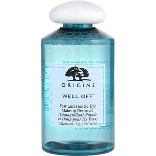 Origins Well Off Fast & Gentle Eye Makeup Remover 5 oz bottle for removing eye makeup, available at fragrancedealz.com