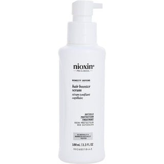 Nioxin 3D Intensive Hair Booster 3.38 OZ bottle with varying packaging.