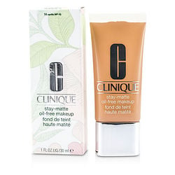 CLINIQUE Stay Matte Oil-Free Makeup in #14/CN 70 Vanilla – Lightweight foundation designed for shine control, offering buildable coverage for a smooth, matte finish.









