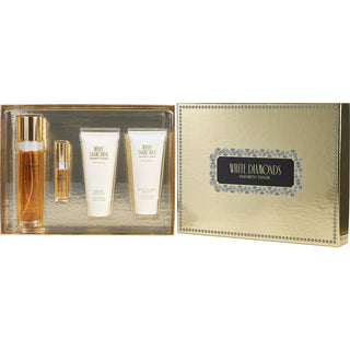  White Diamonds EDT Spray 3.3 OZ & Body Lotion 3.3 OZ & Body Wash 3.3 OZ & EDT Spray 0.33 OZ Mini at fragrancedealz.com