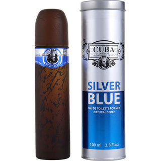 CUBA SILVER BLUE by Cuba - EDT SPRAY