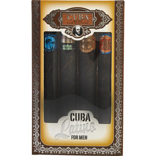 Cuba Latino Variety 4 Piece Mini Variety Set at fragrancedealz.com