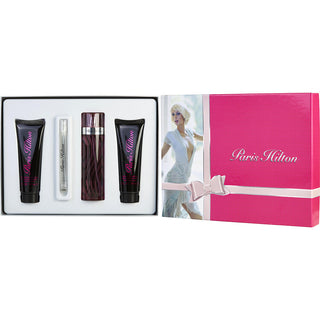 PARIS HILTON by Paris Hilton - EAU DE PARFUM SPRAY 3.4 OZ & BODY LOTION 3 OZ & SHOWER GEL 3 OZ & EAU DE PARFUM SPRAY 0.34 OZ MINI