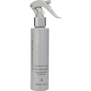 Kenra Platinum Blow-Dry Mist in a 3.4 oz spray bottle.