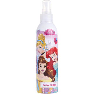 Disney Princess Body Spray 6.8 oz bottle featuring beloved Disney Princesses.