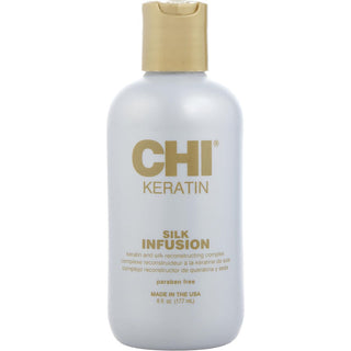 Chi Keratin Silk Infusion 6oz bottle available at fragrancedealz.com.