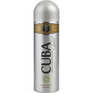 Cuba Gold Body Spray 6.6 OZ at fragrancedealz.com