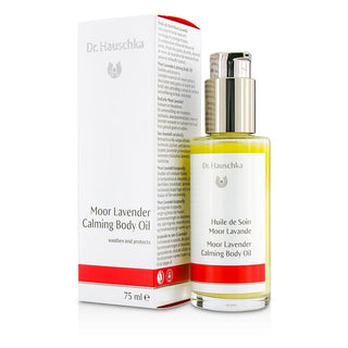 Dr. Hauschka Moor Lavender Calming Body Oil 2.5oz - soothing and protective body oil with lavender scent.