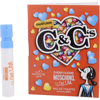 I LOVE LOVE by Moschino - EDT SPRAY VIAL ON CARD