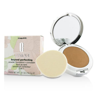 CLINIQUE by Clinique - Beyond Perfecting Powder Foundation + Corrector - # 15 Beige (M-N)