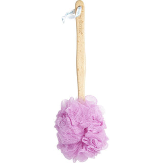 SPA ACCESSORIES by Spa Accessories - NET SPONGE STICK (BEECH WOOD) - PINK -