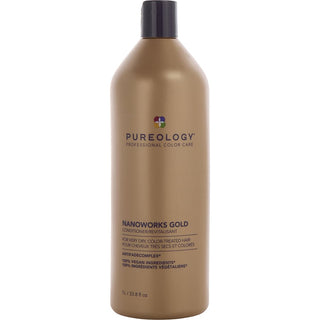 Pureology Nano Works Gold Conditioner 33.8 oz bottle