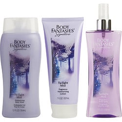 BODY FANTASIES TWILIGHT by Body Fantasies - BODY SPRAY 8 OZ & BODY LOTION 7 OZ & BODY WASH 12 OZ