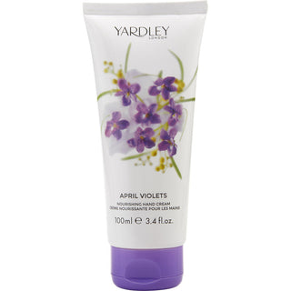 Yardley April Violets Hand Cream 3.4 OZ at fragrancedealz.com