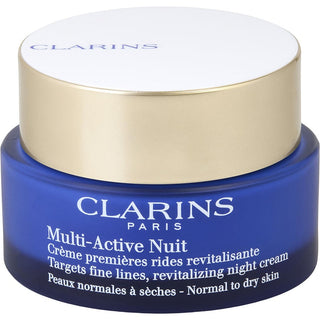 Clarins by Clarins - Multi-Active Night Targets Fine Lines Revitalizing Night Cream - For Normal To Dry Skin