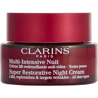 Clarins Super Restorative Night Cream All Skin Types 1.7oz - fragrancedealz.com