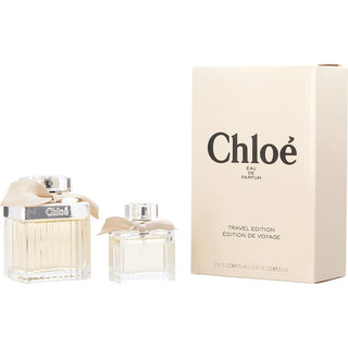 Chloe Eau de Parfum Set with 2.5oz Spray and 0.67oz Travel Spray available at fragrancedealz.com.