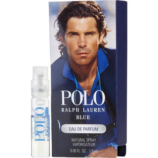 POLO BLUE by Ralph Lauren - EAU DE PARFUM SPRAY VIAL ON CARD