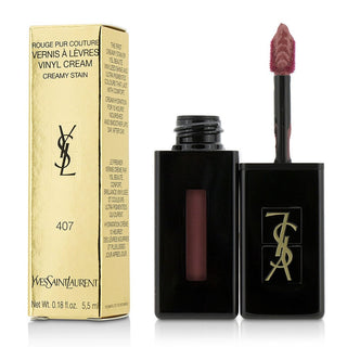 YVES SAINT LAURENT by Yves Saint Laurent - Rouge Pur Couture Vernis A Levres Vinyl Cream Creamy Stain - # 407 Carmin Session